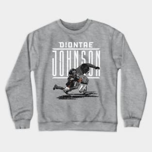 Diontae Johnson Pittsburgh Stretch Name Crewneck Sweatshirt